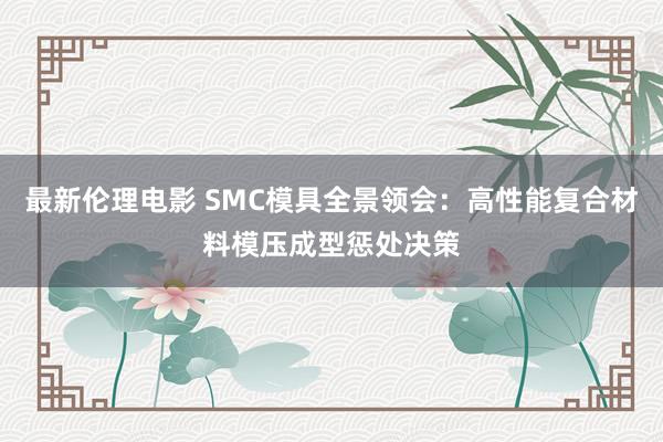 最新伦理电影 SMC模具全景领会：高性能复合材料模压成型惩处决策